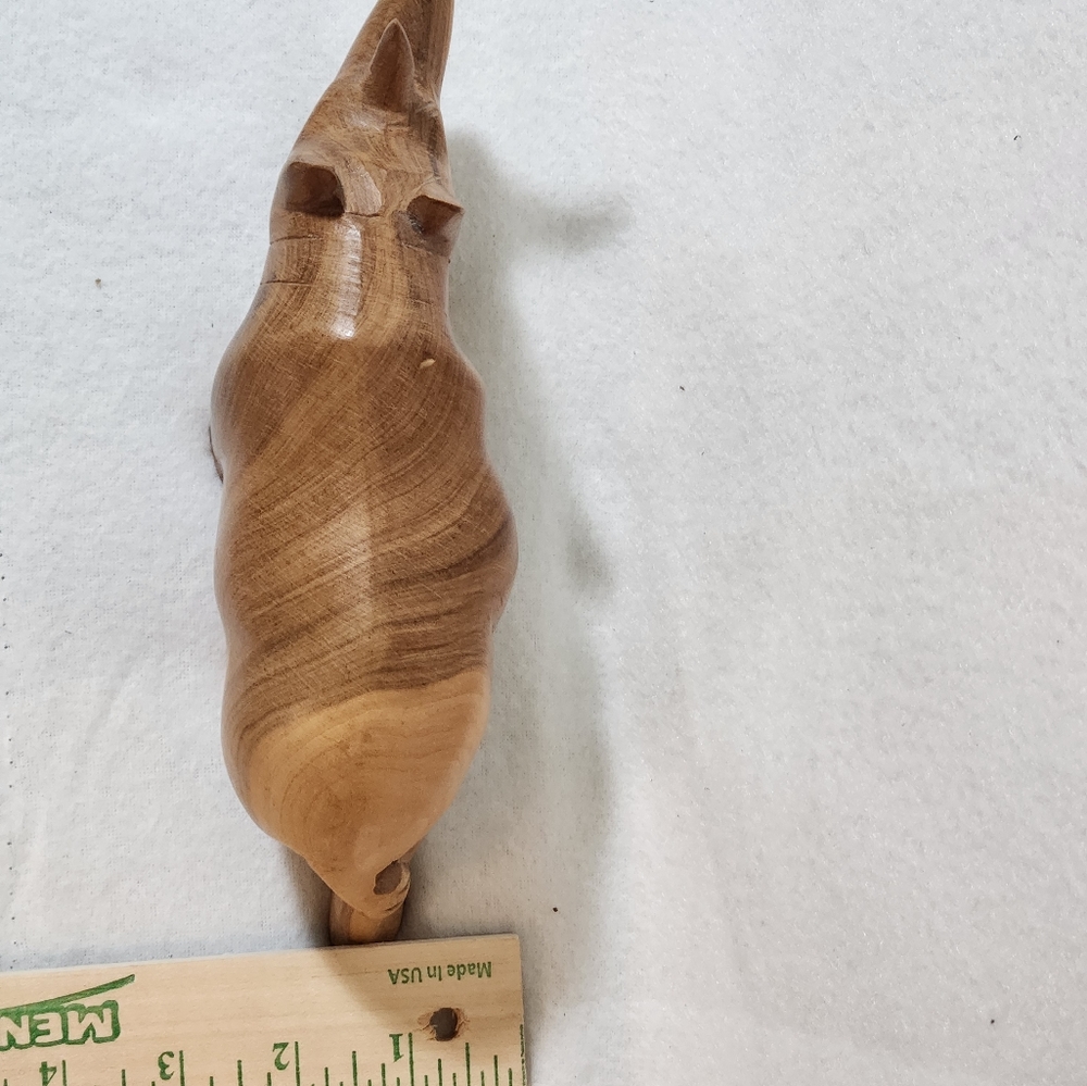 Hand‎ Carved Rinoceros Teak Wood - Picture 8 of 12